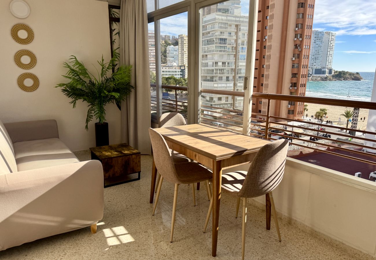 Apartamento en Benidorm - Coblanca 6: apartamento con Encanto y terraza acristalada