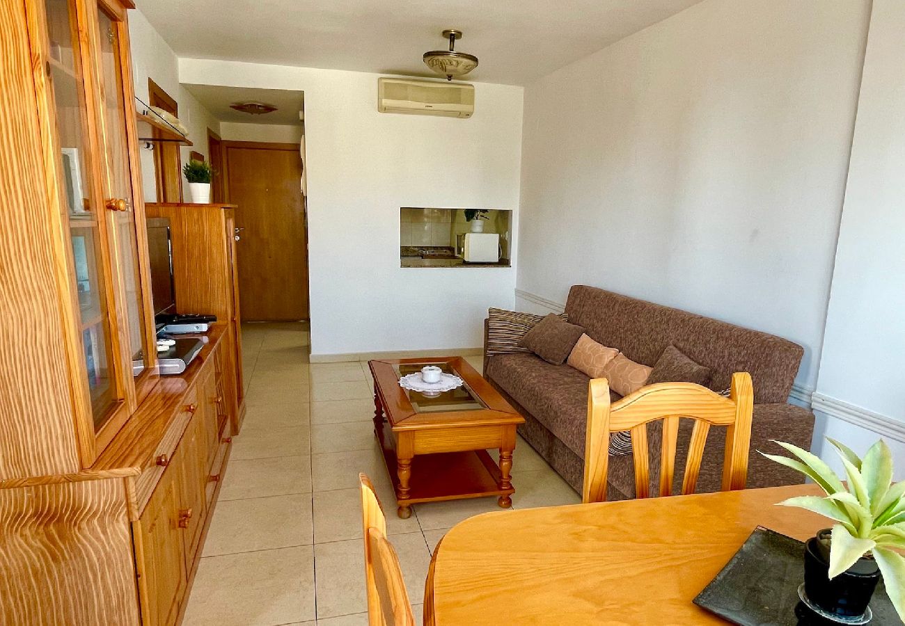 Apartamento en Benidorm - Apartamento con piscina y vistas en Torremar