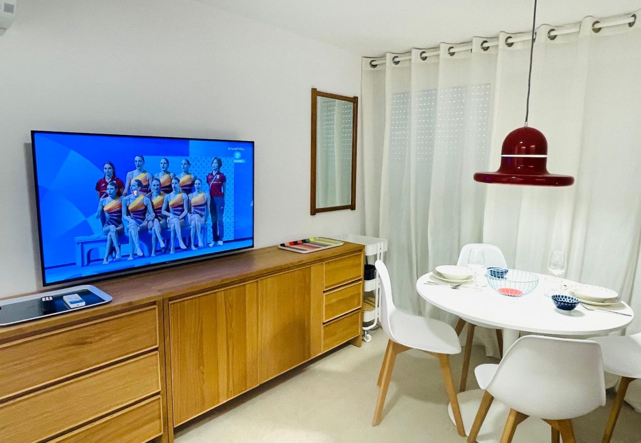 Estudio en Benidorm - Estudio en primera línea en Playa Levante
