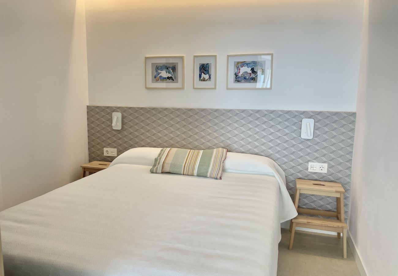 Estudio en Benidorm - Estudio en primera línea en Playa Levante