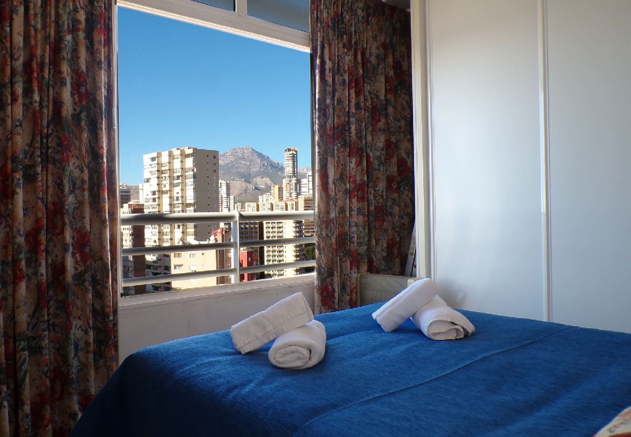 Apartamento en Benidorm - Apartamento Torre Domo con vistas al mar 