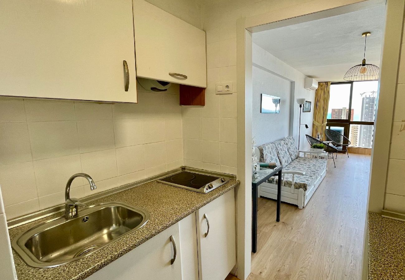 Apartamento en Benidorm - Precioso apartamento con piscina Gemelos 2 pl 20 