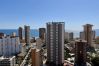 Apartamento en Benidorm - Apartamento con vistas al mar en Gemelos 2 · Planta 20 · Piscina · Benidorm