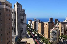 Apartamento en Benidorm - Apartamento La Pinta con terraza y vistas al mar 