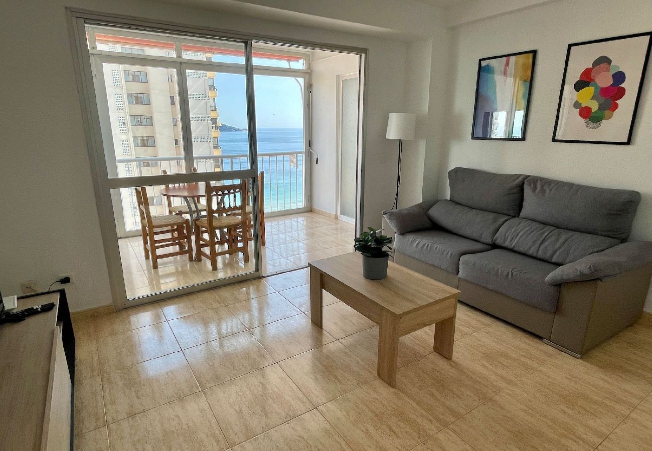 Apartamento en Benidorm - Amplio apartamento a 2 minutos de la playa