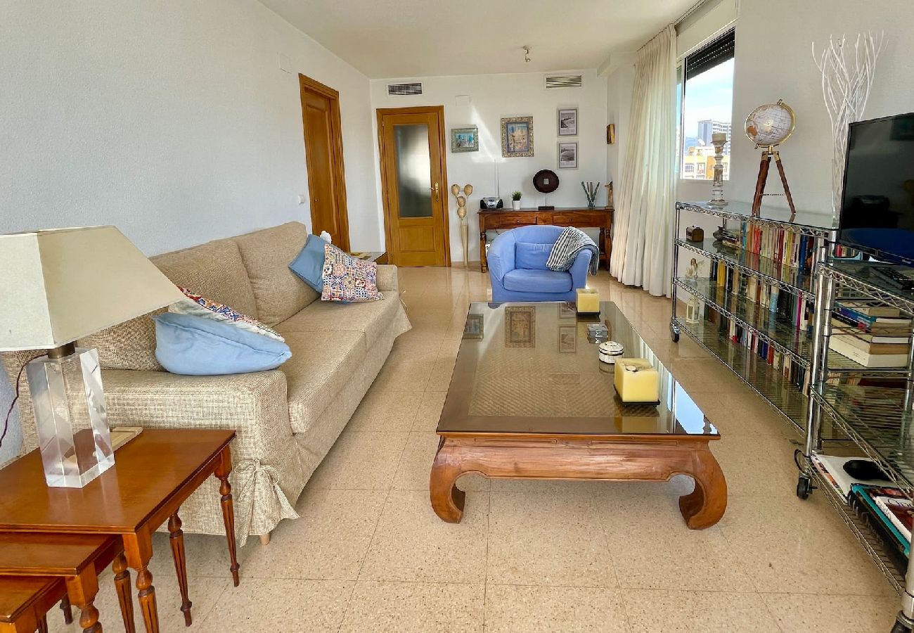 Apartamento en Benidorm - Apartamento La Niña 16 con piscina y vistas al mar 