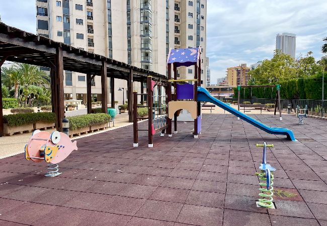 Apartamento en Benidorm - Precioso apartamento con piscina en Gemelos 26  Apartamento en Benidorm - Precioso apartamento con piscina en Gemelos 26
