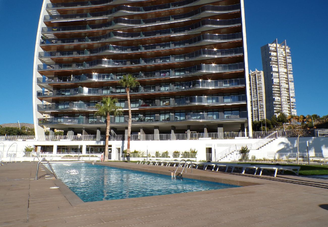 Apartamento en Benidorm - Lujoso apartamento Sunset Waves 