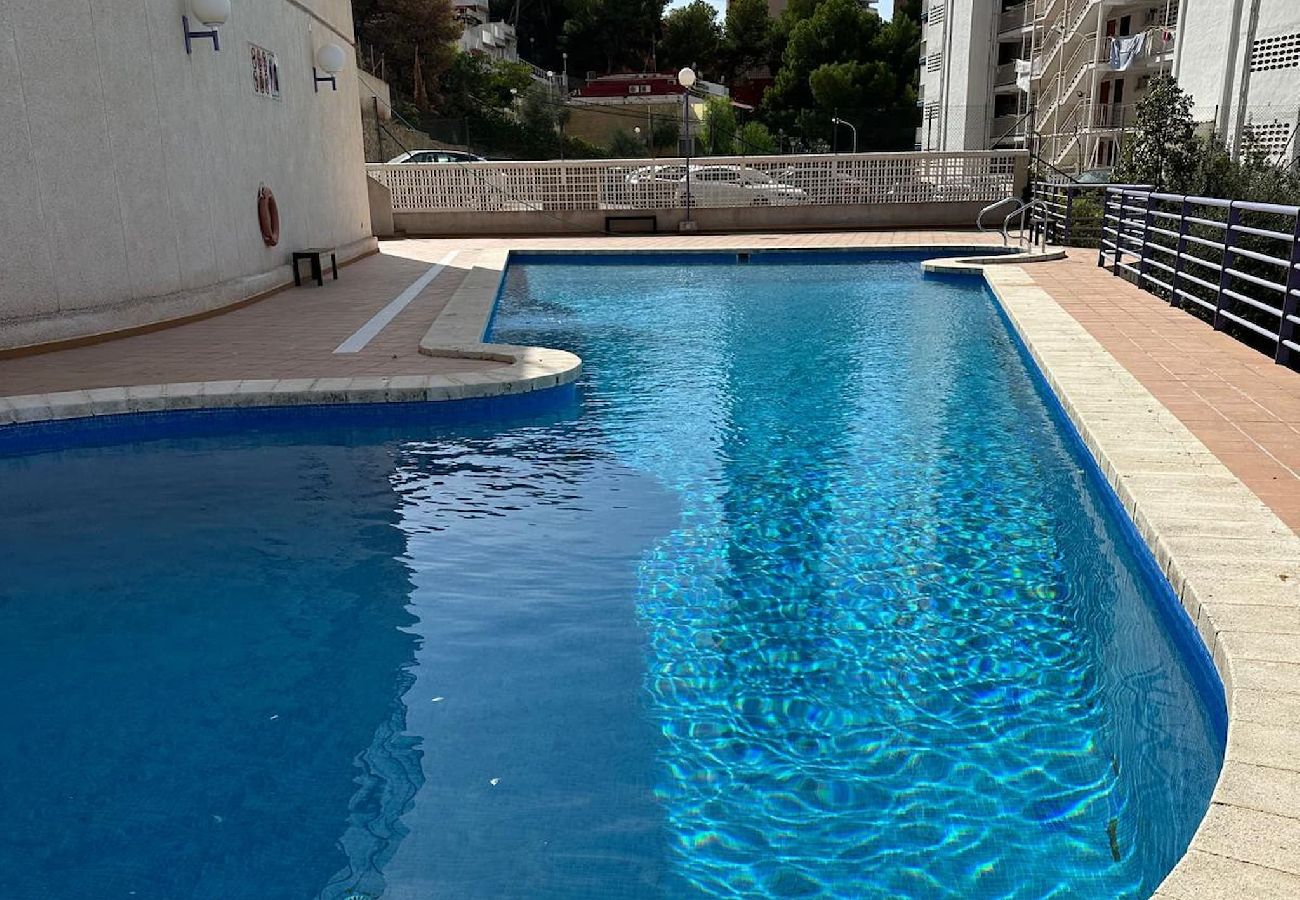 Apartamento en Benidorm - Apartamento con piscina a 2 minutos de la playa 