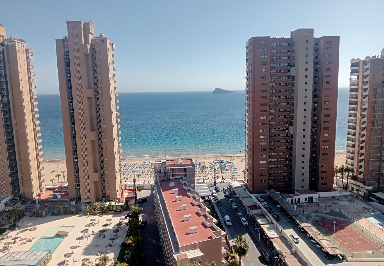 Apartamento en Benidorm - Apartamento El Circo con vistas al mar en Benidorm 