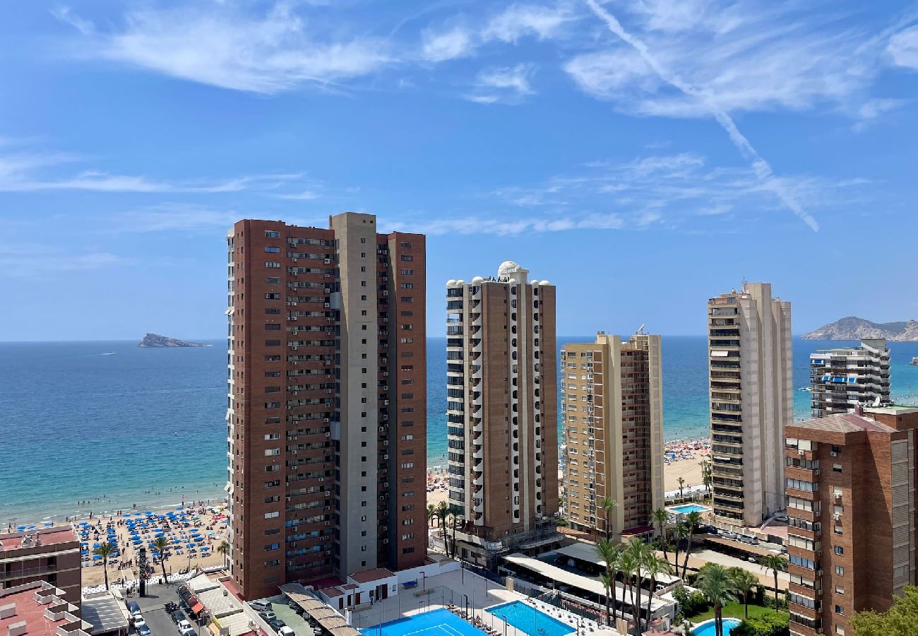 Apartamento en Benidorm - Apartamento El Circo con vistas al mar en Benidorm 