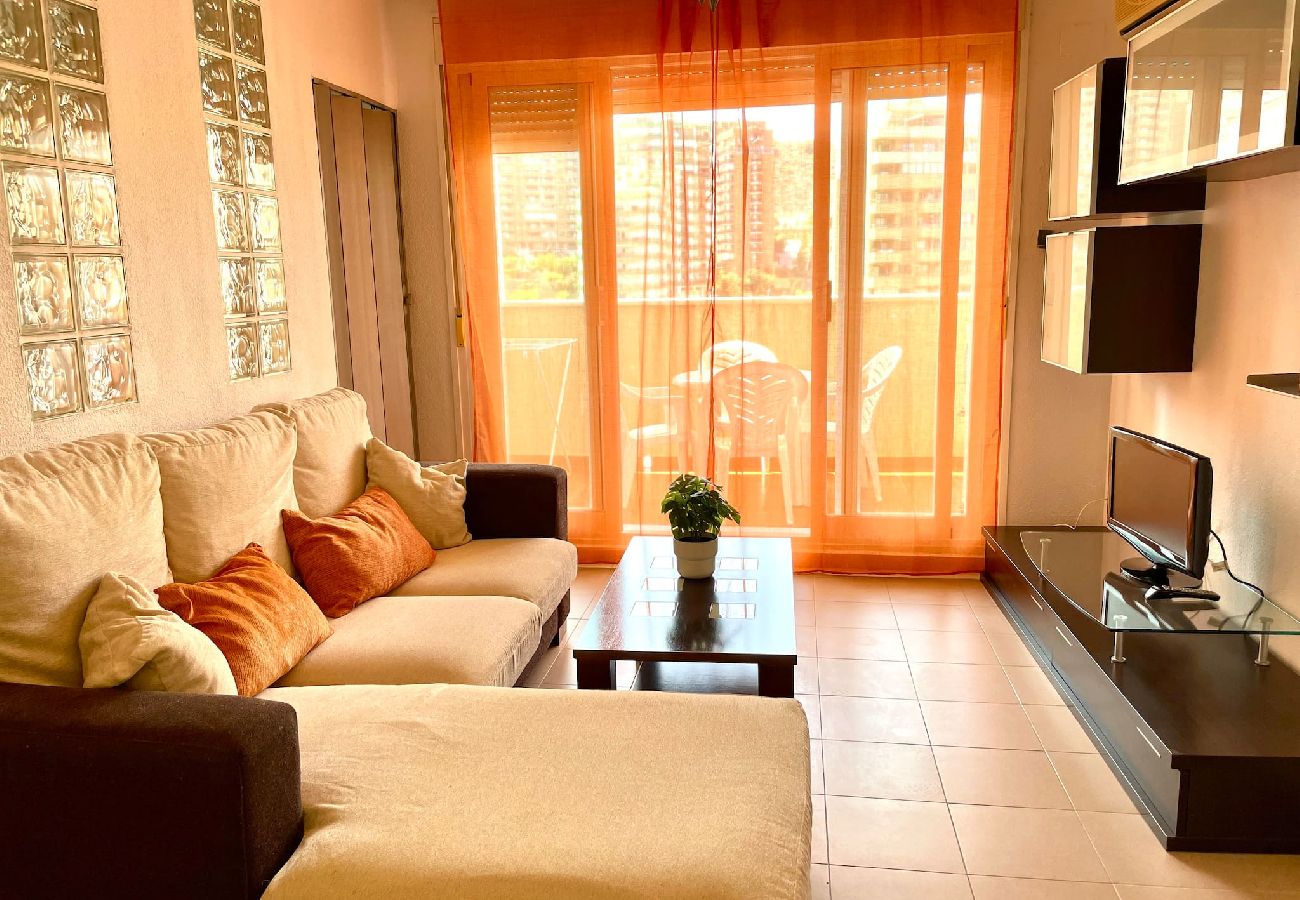 Apartamento en Cala de Finestrat - Cómodo apartamento de 2 dormitorios La Cala Beach 