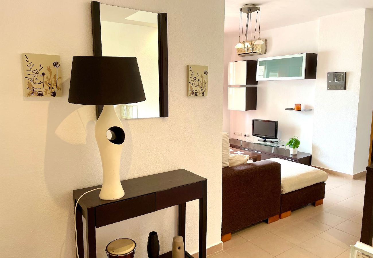 Apartamento en Villajoyosa - Cómodo apartamento de 2 dormitorios La Cala Beach 