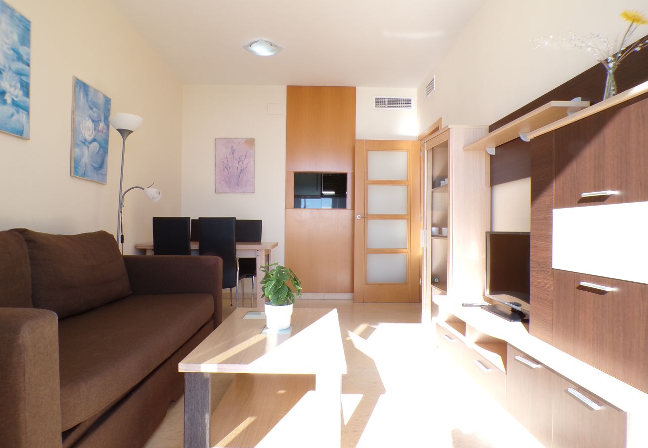 Apartamento en Benidorm - Apartamento con jacuzzi, sauna, gimnasio y piscina