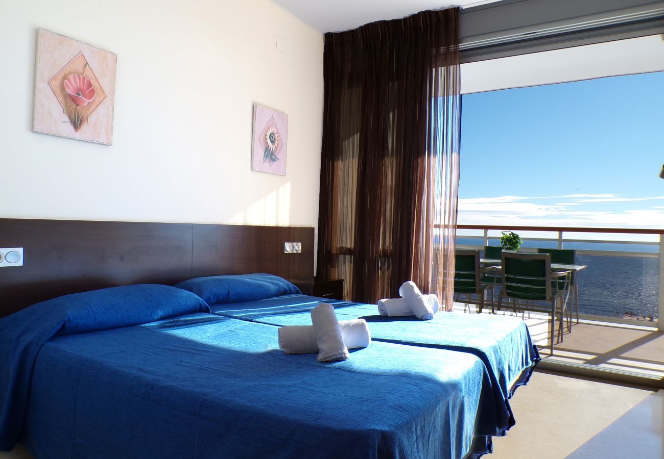 Apartamento en Benidorm - Apartamento con jacuzzi, sauna, gimnasio y piscina