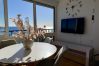 Apartamento en Benidorm - Apartamento en primera línea de Playa de Levante con vistas al mar