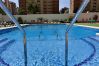 Apartamento en Benidorm - Amplio apartamento renovado para 6 personas en Gemelos 4 con piscina y ubicación ideal