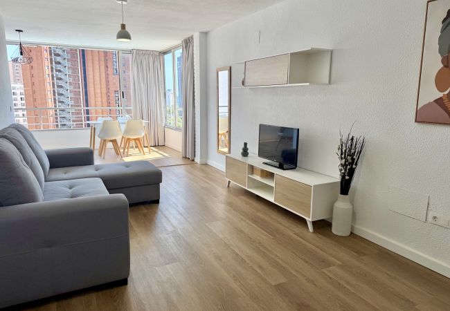 Apartamento en Benidorm - Apartamento reformado para 6 en Lidersol, Playa Levante