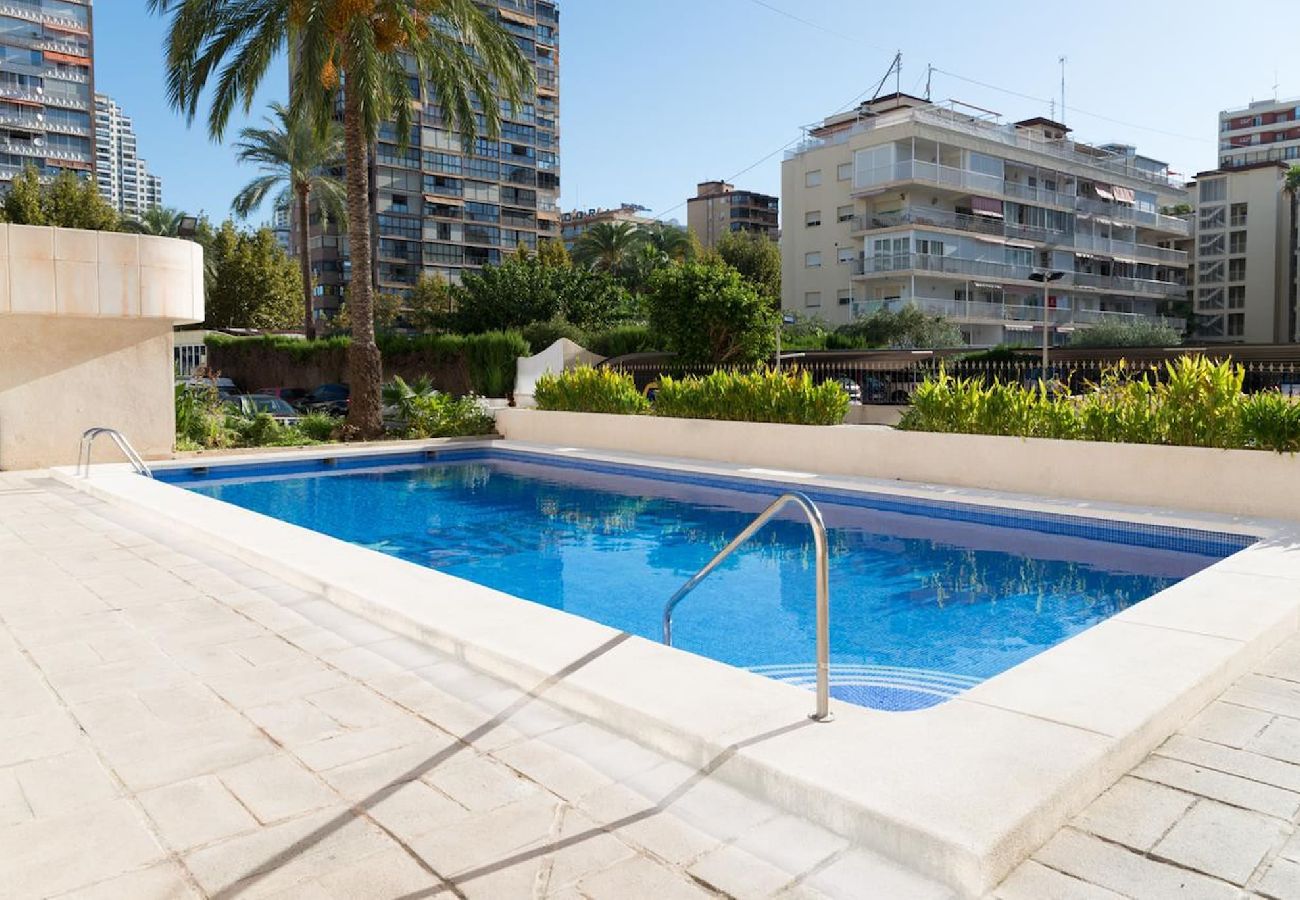 Appartement à Benidorm - Appartement à Torre Levante avec vue sur la mer