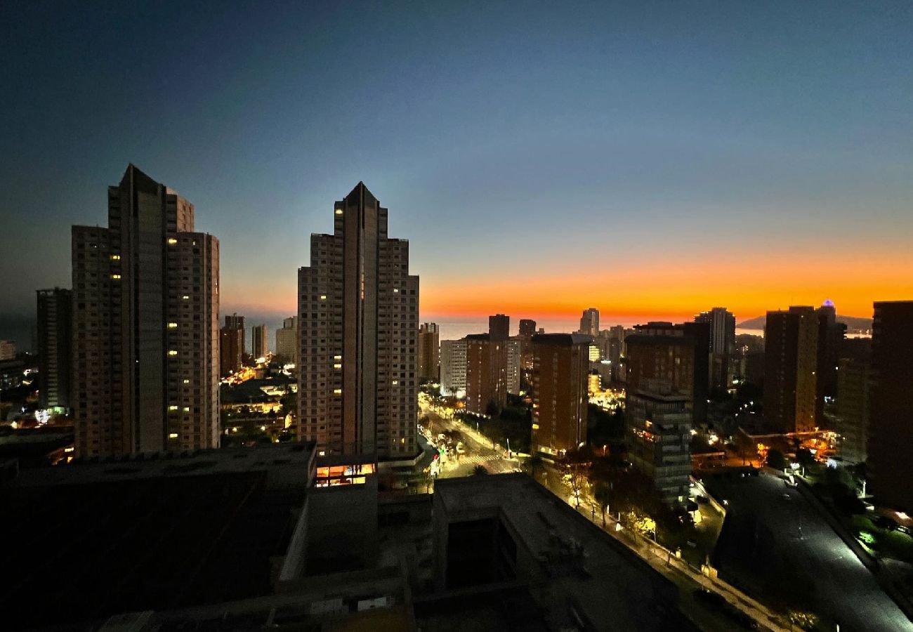 Appartement à Benidorm - Appartement La Niña avec piscine et vue sur la mer