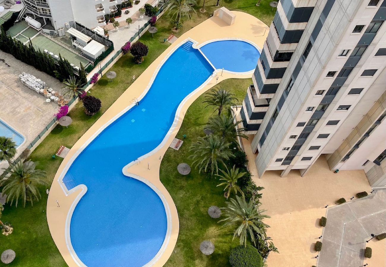 Appartement à Benidorm - Superbe appartement avec piscine à Gemelos 26