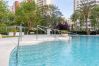 Appartement à Benidorm - Appartement lumineux avec vue sur la mer dans un complexe résidentiel avec piscine