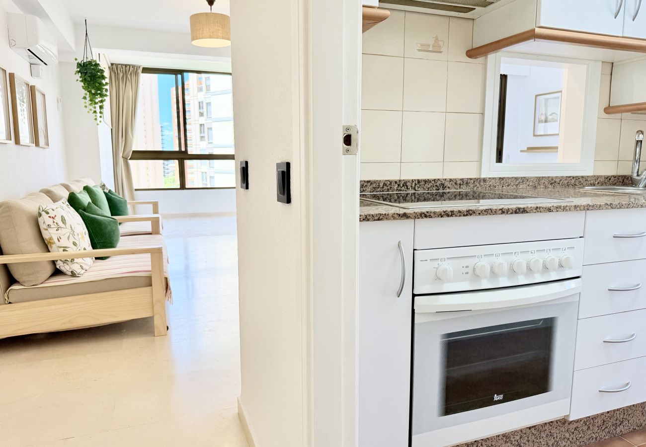 Appartement à Benidorm - Appartement moderne pour 6 personnes à Gemelos 4 avec piscine et excellent emplacement