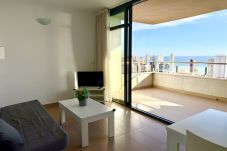 Apartment in Benidorm - Sea View Apartment with Heated Pool & Private Parking