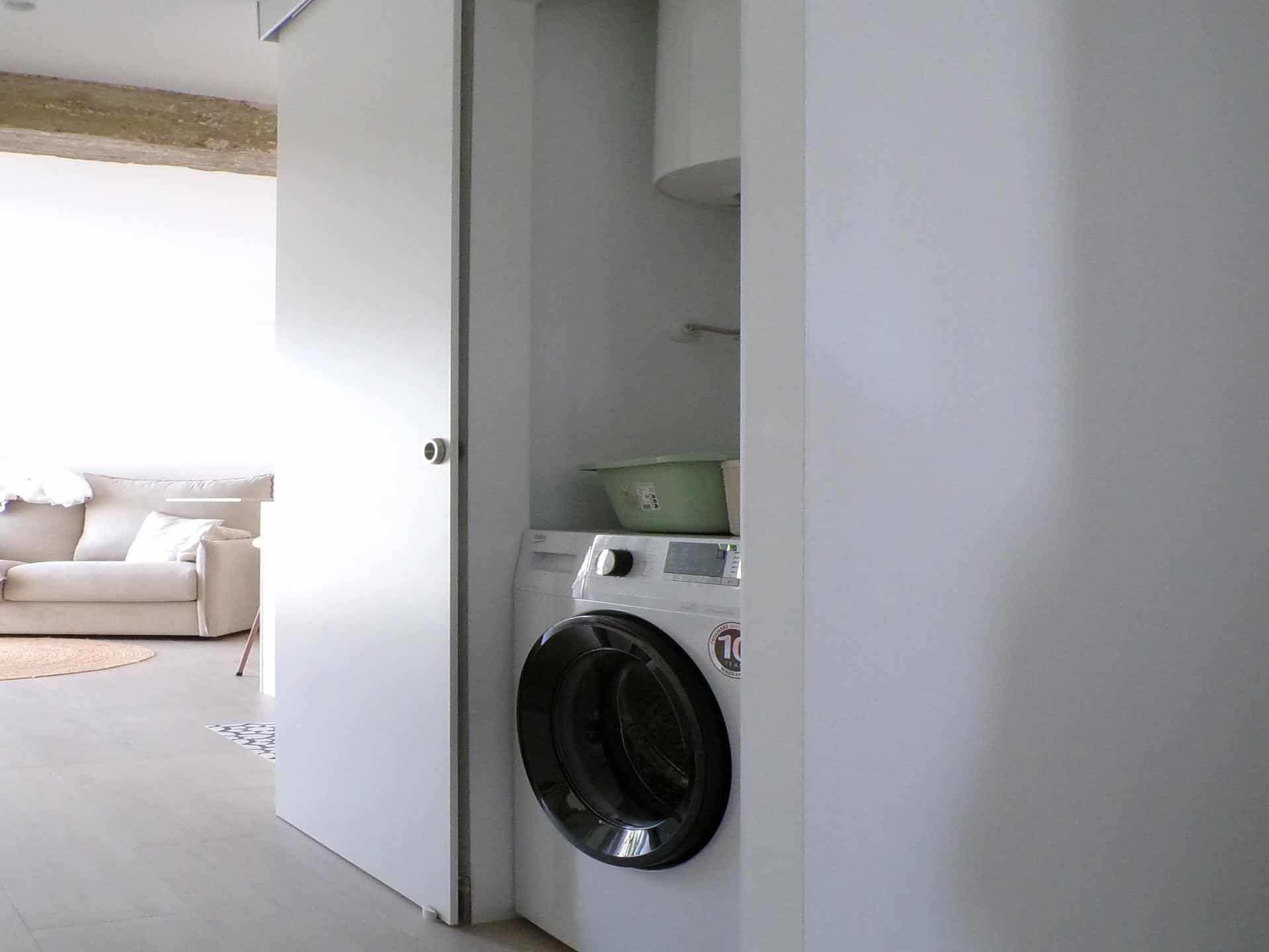 apartamento con lavadora